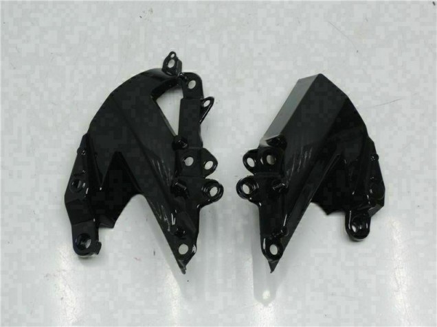Schwarz Weiß Ninja 636 ZX6R 2009-2012 Verkleidungen Schwarz Weiß Ninja 636 ZX6R 2009-2012 Verkleidungen