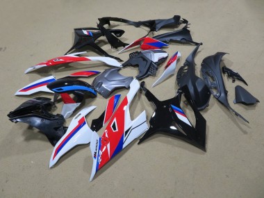 Schwarz Weiß Rot Blau S1000RR 2019-2021 Verkleidungen
