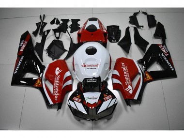Schwarz Weiß Rot SantUnder CBR 1000 RR 2012-2016 Verkleidungen