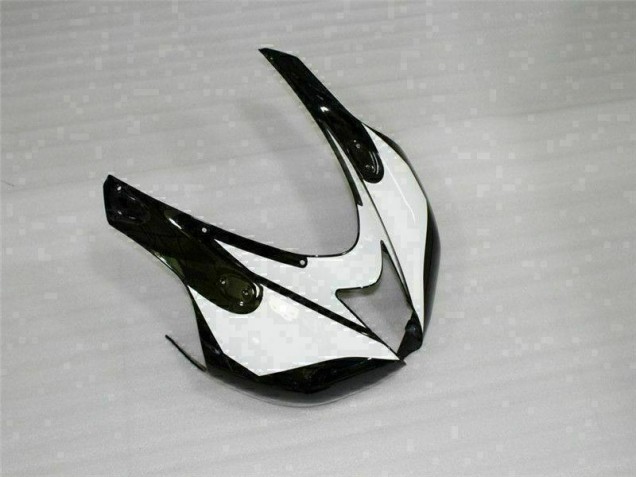 Schwarz Weiß ZX6R 2007-2008 Verkleidung