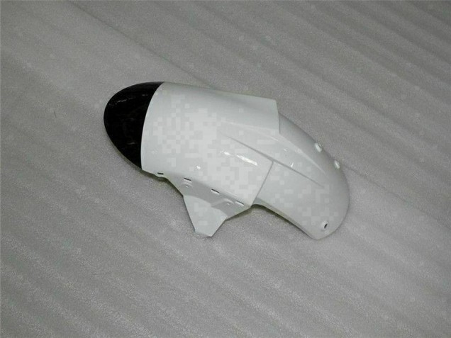 Schwarz Weiß ZX6R 2007-2008 Verkleidung