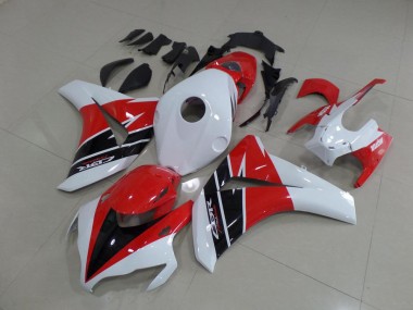 Schwarz Weiß und Rot CBR 1000 RR 2008-2011 Verkleidungen