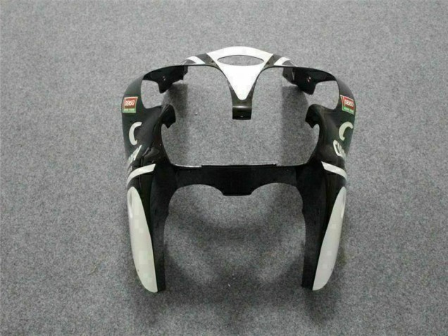 Schwarz Weißer Eurobet ZX6R 2000-2002 Verkleidungen