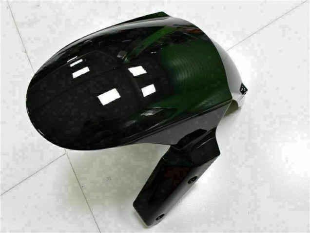 Schwarz Weißer Ninja ZX6R 2009-2012 Verkleidungen Schwarz Weißer Ninja ZX6R 2009-2012 Verkleidungen