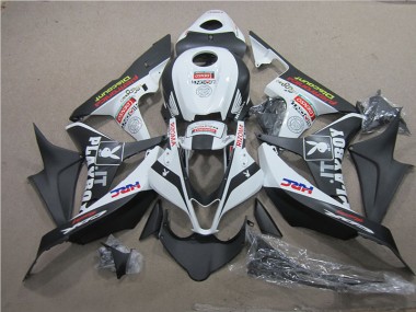 Schwarz Weißes HRC CBR 600 RR 2007-2008 Verkleidungen