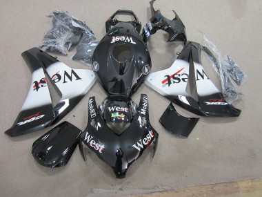 Schwarz West CBR 1000 RR 2008-2011 Verkleidungen