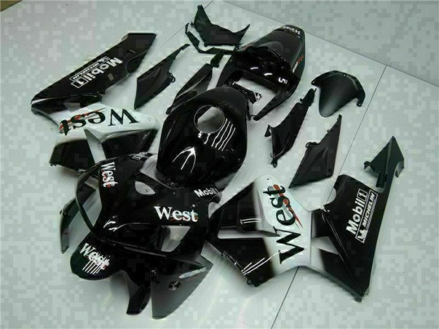 Schwarz West CBR 600 RR 2005-2006 Verkleidungen Schwarz West CBR 600 RR 2005-2006 Verkleidungen