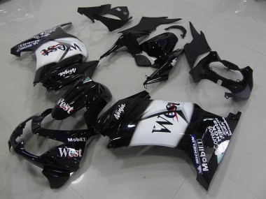 Schwarz West ZX 250R 2008-2012 Verkleidungen