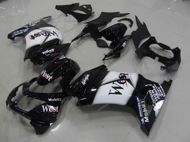 Schwarz West ZX 250R 2008-2012 Verkleidungen