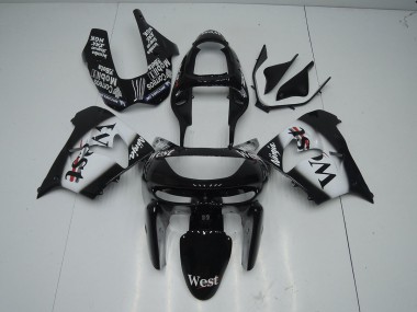 Schwarz West ZX9R 1998-1999 Verkleidungen