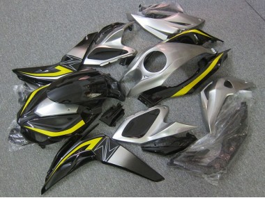 Schwarz Z1000 2007-2009 Verkleidungen