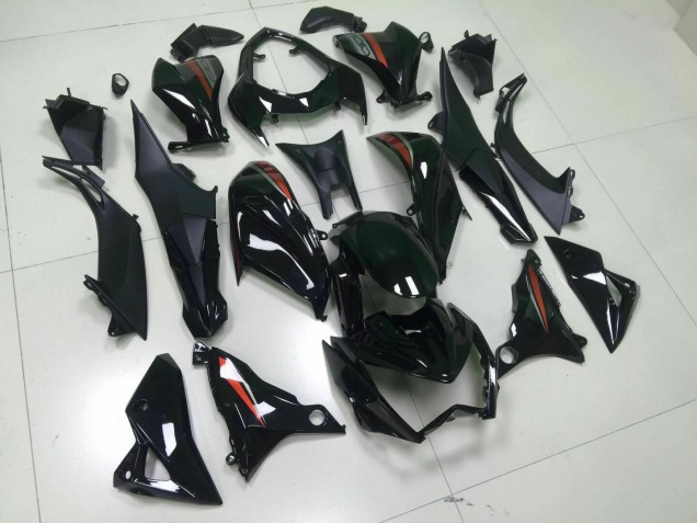 Schwarz Z800 2013-2016 Verkleidungen Schwarz Z800 2013-2016 Verkleidungen
