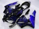 Schwarz mit Blaur Flamme CBR 600 RR 2003-2004 Verkleidungen Schwarz mit Blaur Flamme CBR 600 RR 2003-2004 Verkleidungen
