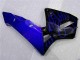 Schwarz mit Blaur Flamme CBR 600 RR 2003-2004 Verkleidungen Schwarz mit Blaur Flamme CBR 600 RR 2003-2004 Verkleidungen