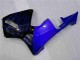 Schwarz mit Blaur Flamme CBR 600 RR 2003-2004 Verkleidungen Schwarz mit Blaur Flamme CBR 600 RR 2003-2004 Verkleidungen