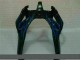 Schwarz mit Blaur Flamme ZX6R 2000-2002 Verkleidungen Schwarz mit Blaur Flamme ZX6R 2000-2002 Verkleidungen