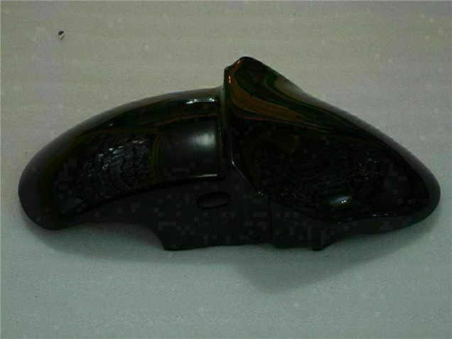 Schwarz mit Blaur Flamme ZX6R 2000-2002 Verkleidungen Schwarz mit Blaur Flamme ZX6R 2000-2002 Verkleidungen