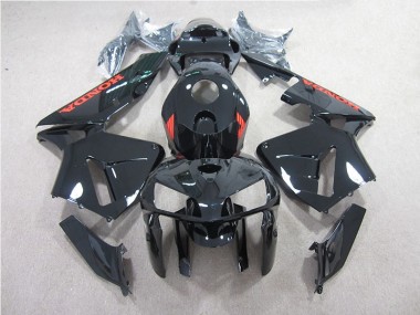 Schwarz mit Rot CBR 600 RR 2005-2006 Verkleidungen