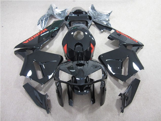 Schwarz mit Rot CBR 600 RR 2005-2006 Verkleidungen Schwarz mit Rot CBR 600 RR 2005-2006 Verkleidungen