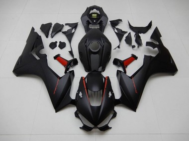 Schwarz mit roter Fireblade CBR 1000 RR 2017-2023 Verkleidungen