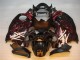 Schwarz rote Flamme GSXR 1300 Hayabusa 1996-2007 Verkleidung Schwarz rote Flamme GSXR 1300 Hayabusa 1996-2007 Verkleidung