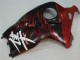 Schwarz rote Flamme GSXR 1300 Hayabusa 1996-2007 Verkleidung Schwarz rote Flamme GSXR 1300 Hayabusa 1996-2007 Verkleidung
