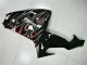 Schwarz rote Flamme ZX10R 2006-2007 Verkleidung Schwarz rote Flamme ZX10R 2006-2007 Verkleidung