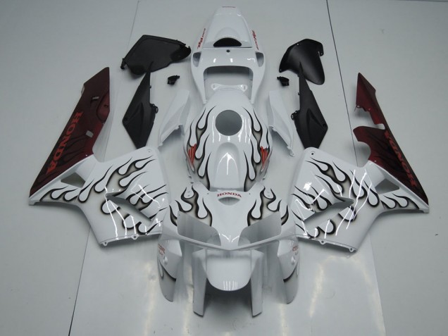 Schwarze Flamme CBR 600 RR 2005-2006 Verkleidungen Schwarze Flamme CBR 600 RR 2005-2006 Verkleidungen