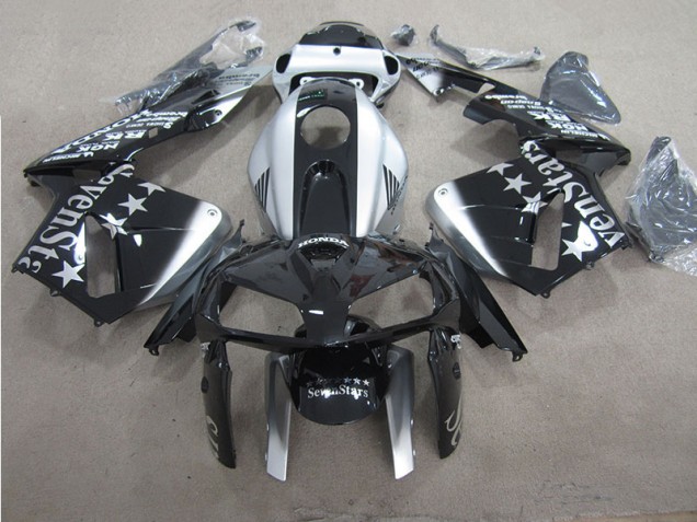 Schwarze SevenStars CBR 600 RR 2007-2008 Verkleidungen Schwarze SevenStars CBR 600 RR 2007-2008 Verkleidungen