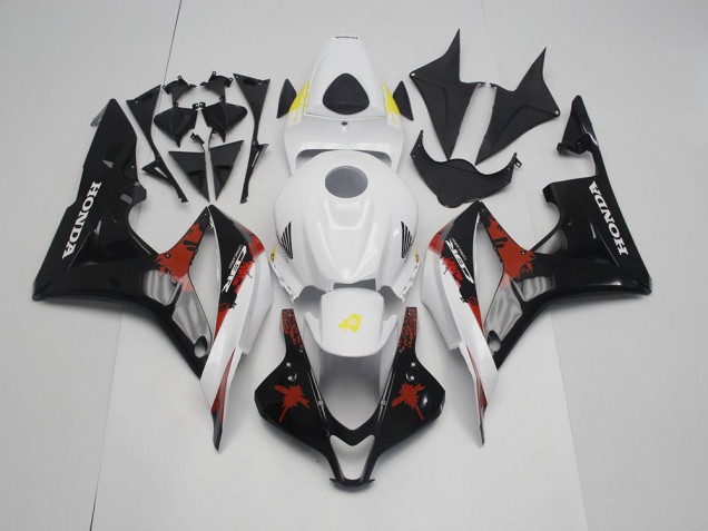 Schwarze limitierte Auflage CBR 600 RR 2007-2008 Verkleidungen Schwarze limitierte Auflage CBR 600 RR 2007-2008 Verkleidungen
