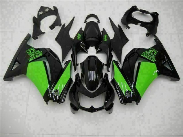 Schwarzer Grün Ninja EX250 2008-2012 Verkleidungen Schwarzer Grün Ninja EX250 2008-2012 Verkleidungen