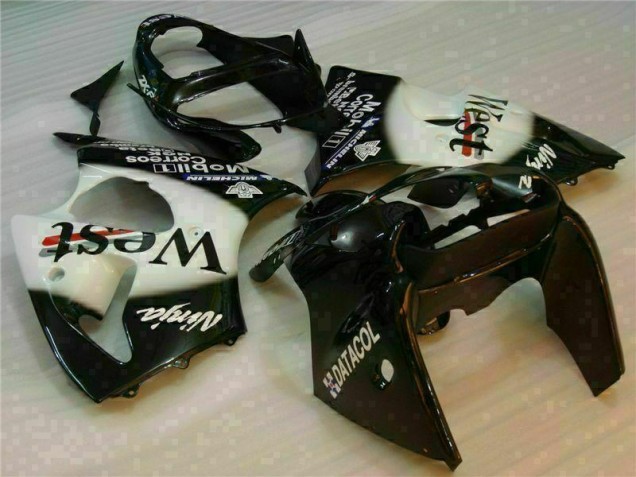 Schwarzer West Ninja ZX6R 2000-2002 Verkleidungen Schwarzer West Ninja ZX6R 2000-2002 Verkleidungen
