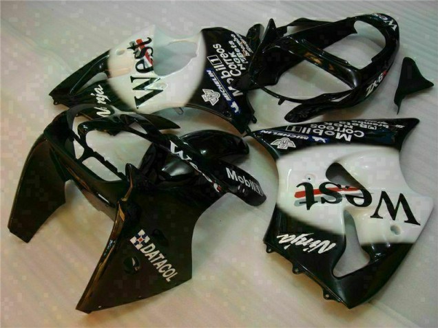 Schwarzer West Ninja ZX6R 2000-2002 Verkleidungen Schwarzer West Ninja ZX6R 2000-2002 Verkleidungen