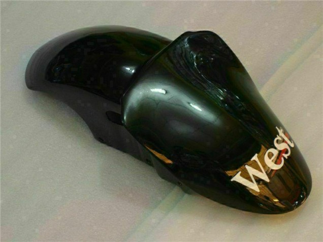 Schwarzer West Ninja ZX6R 2000-2002 Verkleidungen Schwarzer West Ninja ZX6R 2000-2002 Verkleidungen