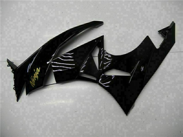 Schwarzgold Ninja ZX6R 2009-2012 Verkleidungen Schwarzgold Ninja ZX6R 2009-2012 Verkleidungen