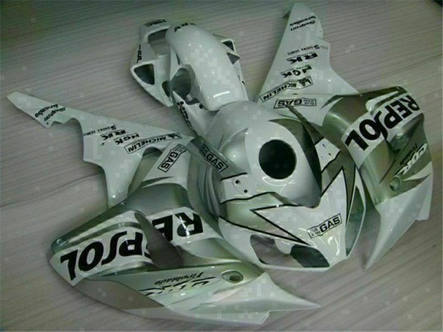 Silber Repsol CBR 1000 RR 2004-2005 Verkleidung Silber Repsol CBR 1000 RR 2004-2005 Verkleidung