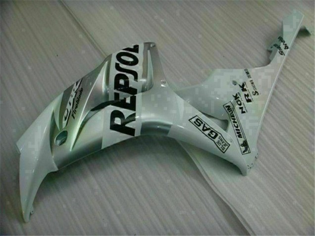Silber Repsol CBR 1000 RR 2004-2005 Verkleidung Silber Repsol CBR 1000 RR 2004-2005 Verkleidung