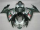 Silber Schwarz GSXR 600 / 750 K6 2006-2007 Verkleidungen Silber Schwarz GSXR 600 / 750 K6 2006-2007 Verkleidungen