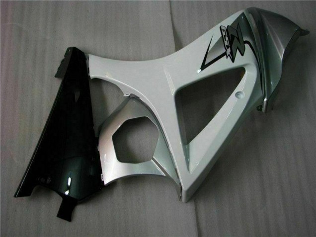 Silber Weiß GSXR 1000 K7 2007-2008 Verkleidungen