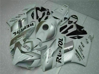 Silber Weiß Repsol CBR 1000 RR 2004-2005 Verkleidung