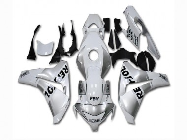 Silber Weiß Repsol CBR 1000 RR 2008-2011 Verkleidungen