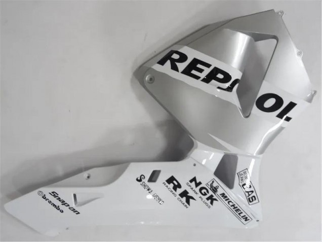 Silber Weiß Schwarz Repsol CBR 600 RR 2003-2004 Verkleidungen Silber Weiß Schwarz Repsol CBR 600 RR 2003-2004 Verkleidungen