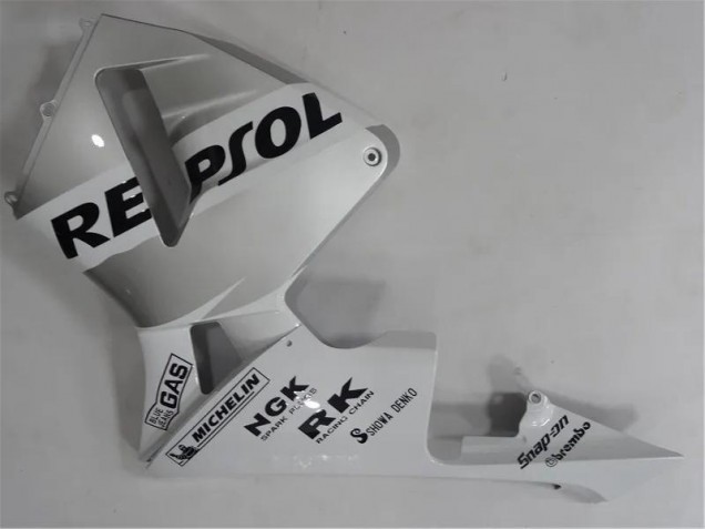 Silber Weiß Schwarz Repsol CBR 600 RR 2003-2004 Verkleidungen Silber Weiß Schwarz Repsol CBR 600 RR 2003-2004 Verkleidungen