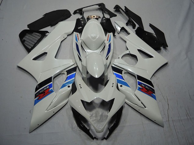 Weiß Blau GSXR 1000 K7 2007-2008 Verkleidung Weiß Blau GSXR 1000 K7 2007-2008 Verkleidung