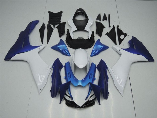 Weiß Blau GSXR 600 / 750 K11 2011-2024 Verkleidungen Weiß Blau GSXR 600 / 750 K11 2011-2024 Verkleidungen