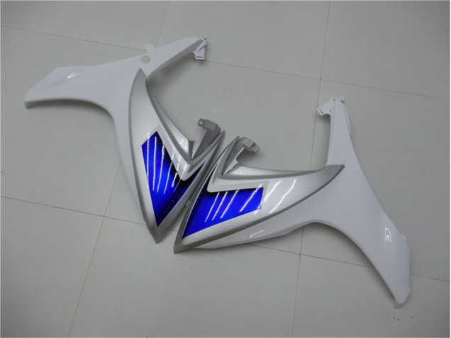 Weiß Blau GSXR 600 / 750 K6 2006-2007 Verkleidung Weiß Blau GSXR 600 / 750 K6 2006-2007 Verkleidung