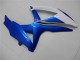 Weiß Blau GSXR 600 / 750 K8 2008-2010 Verkleidung