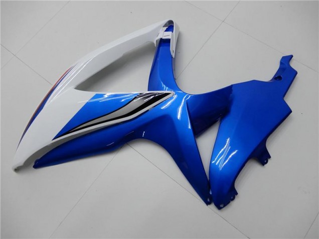 Weiß Blau GSXR 600 / 750 K8 2008-2010 Verkleidung