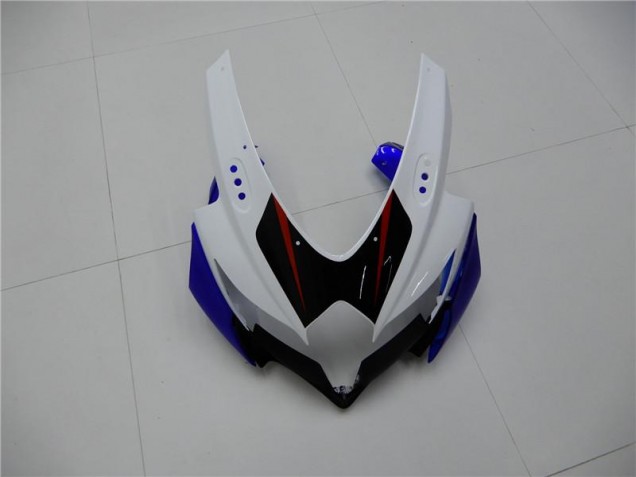 Weiß Blau GSXR 600 / 750 K8 2008-2010 Verkleidungen Weiß Blau GSXR 600 / 750 K8 2008-2010 Verkleidungen