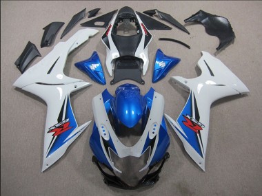 Weiß Blau GSXR 600 K11 2011-2024 Verkleidungen